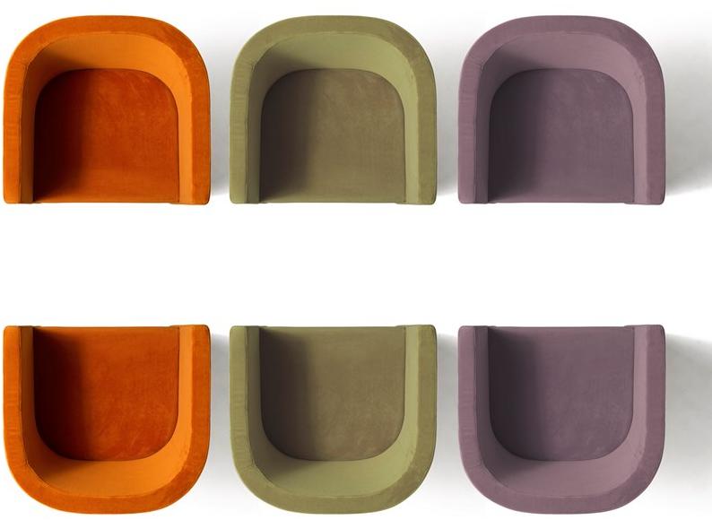 Diemme Кресло тканевое с подлокотниками для залов ожидания sun-id-1491856 - Вид №5