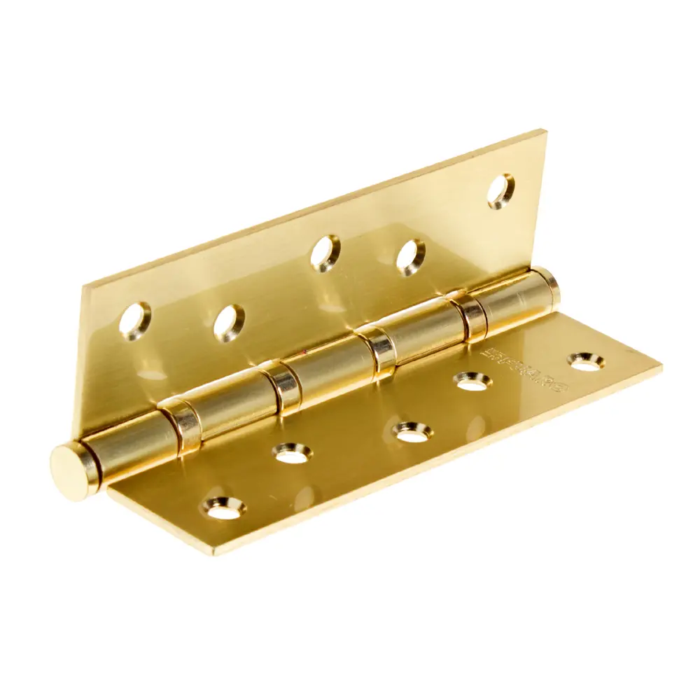 13965282 Петля универсальная Fuaro 4BB 125x75x2.5 мм сталь цвет матовое золото STLM-0004068  - Вид №2