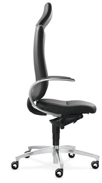 Dauphin 5-спицевое кресло для руководителя с подлокотниками Intouch It 5420 - Вид №1