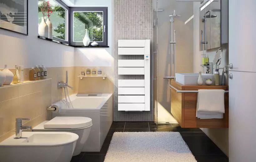 Настенный вертикальный полотенцесушитель intuis BALICA ARCH-00050874 - Вид №5