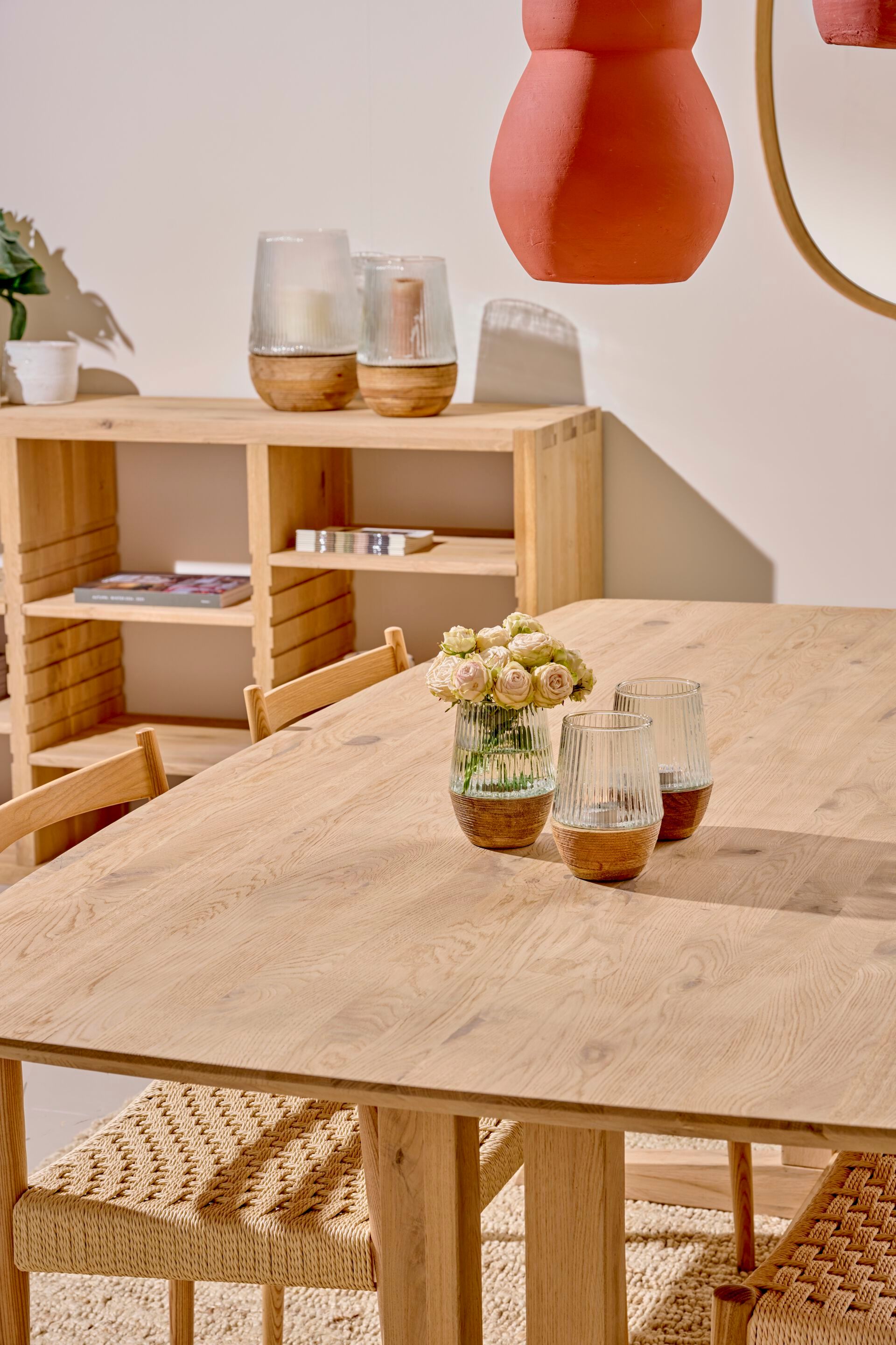 Деревянная и стеклянная ваза / подсвечник POMAX Arbre ARCH-00038800 - Вид №19