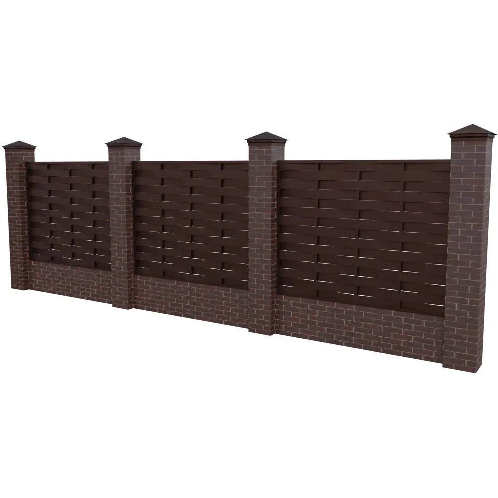 Santreyd Утес - забор-жалюзи 2×2.5 м с шахматным плетением 88698263 нет STLM-1391798 - Вид №7