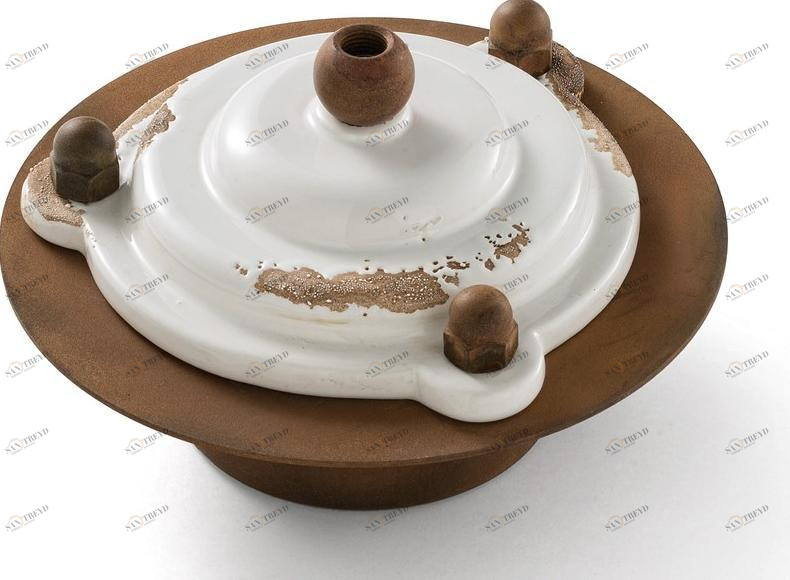 FERROLUCE Керамический выключатель / розетка Pipes C1700(vib)