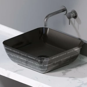 L602421P Накладная раковина на столешницу  прямоугольная A. e T. Italia ELITE