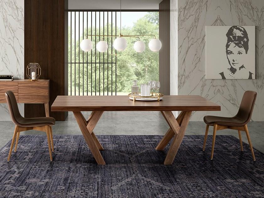 Angel Cerdá Прямоугольный деревянный обеденный стол Nature life 1030 Angel Cerda - Вид №3