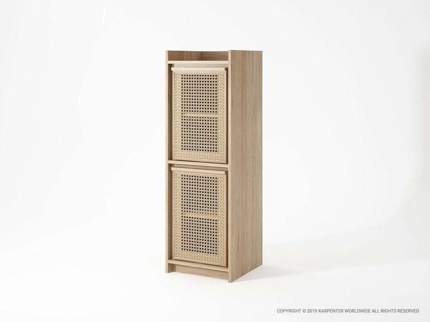 KARPENTER Комод из массива дерева и ротанга Roots sun-id-1422030 - Вид №6