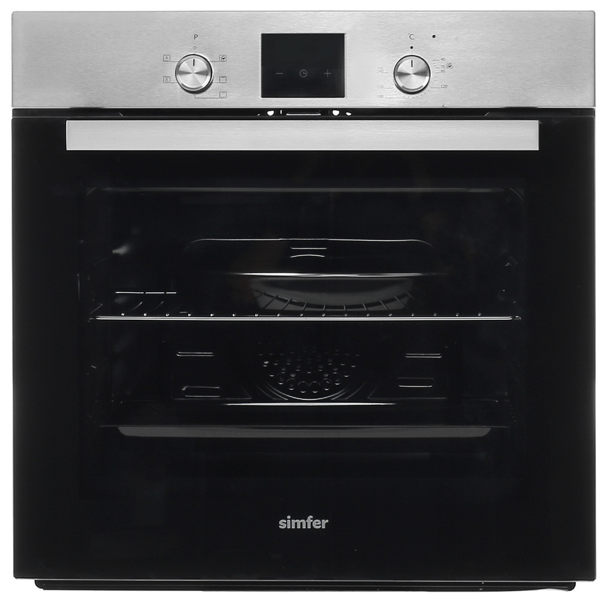 8186947 Электрический духовой шкаф Simfer B6EM56016 серебристый STDN-0024340