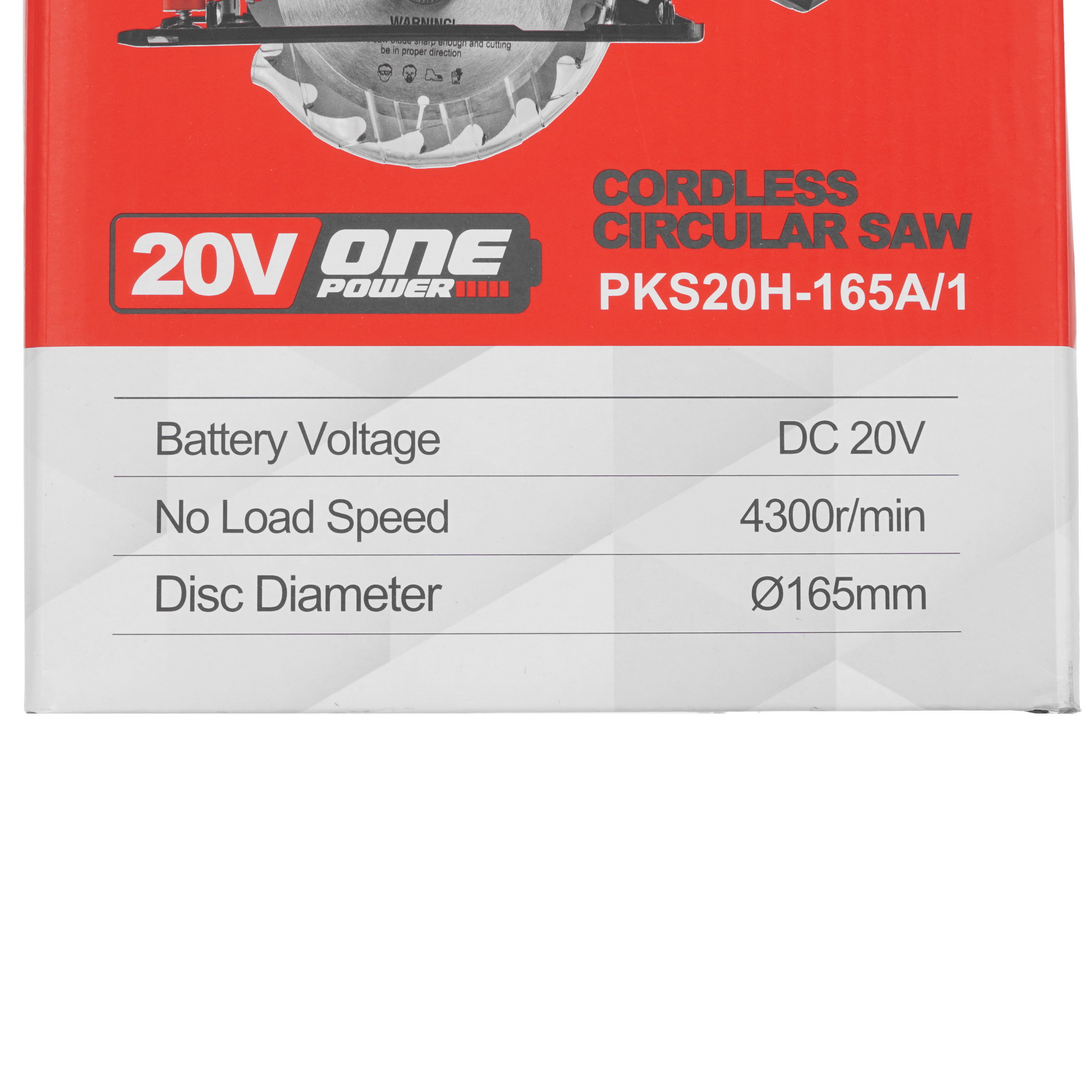 Пила дисковая P.I.T. PKS20H-165A/1 OnePower 20V 9938105 PIT STDN-0148332 - Вид №9