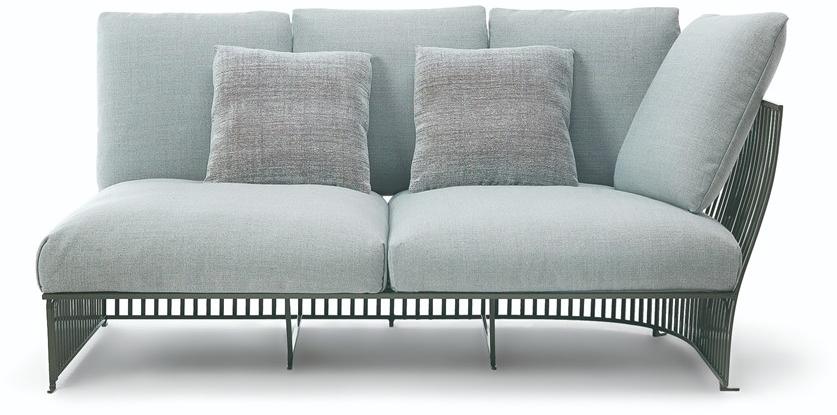 Ethimo Садовая кушетка из ткани и алюминия Venexia sun-id-1363088 - Вид №1