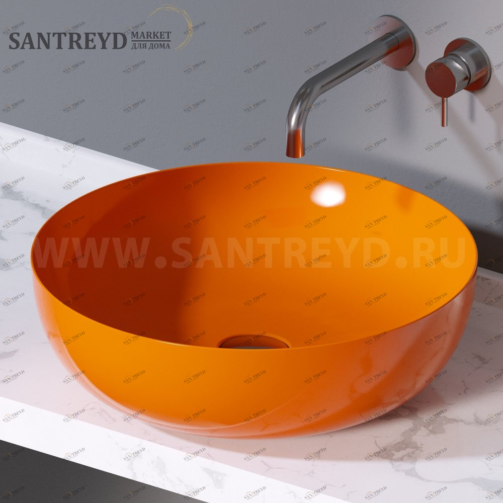 L601114 Накладная раковина на столешницу  круглая A. e T. Italia ELITE AeT ITALIA