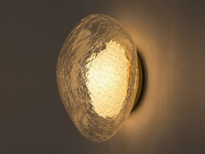 Стеклянный светодиодный настенный светильник