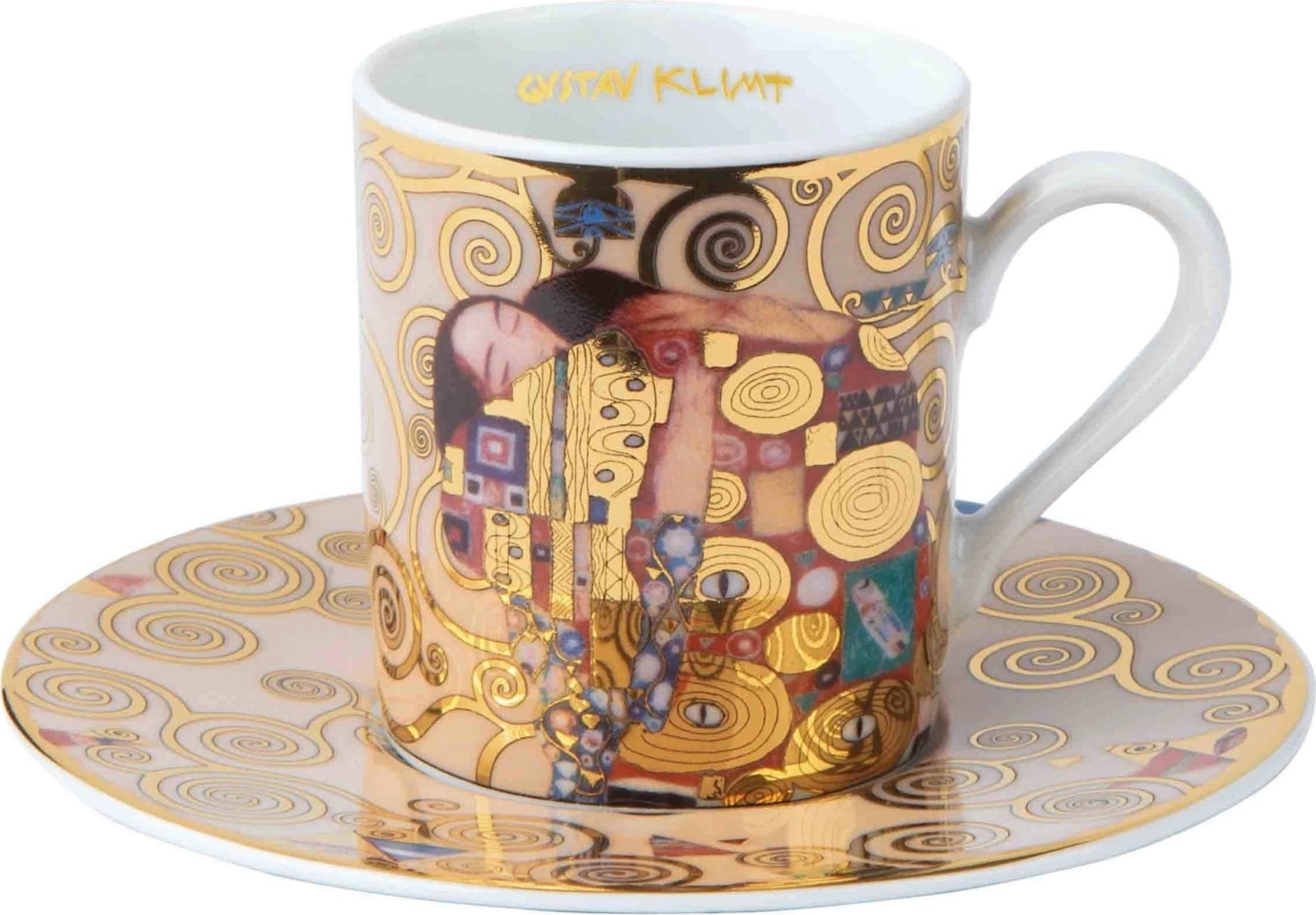 10551900 Goebel Чашка с бл. 100мл "Исполнение" Климт Фарфор 