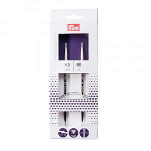 215805 Спицы PRYM круговые пластик d 4.5 мм 80 см . PRYM Ergonomics