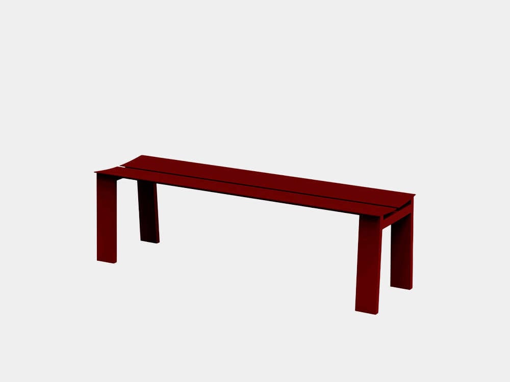 Алюминиевая скамья с порошковым покрытием RS Barcelona Seu ARCH-00067573 - Вид №85