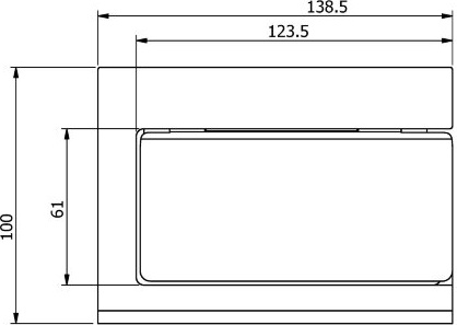 38041A-BP Бумагодержатель VICO подвесной цвет черный матовый LANGBERGER VICO, BLACK EDITION - Вид №2