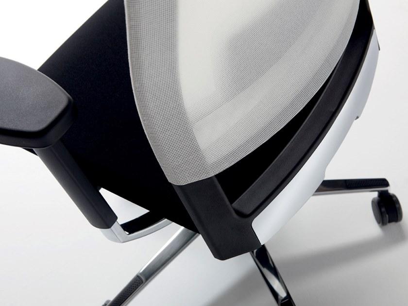 VAGHI Кресло руководителя с поворотной сеткой и подголовником Expo 15 Extxx - Вид №4