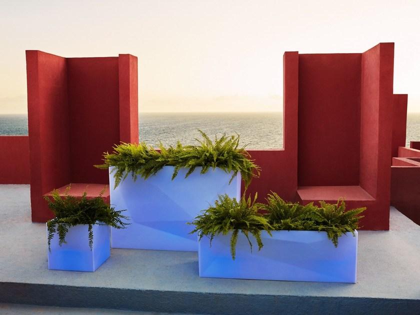 VONDOM Кашпо из полипропилена прямоугольной формы Faz sun-id-1446046 - Вид №2