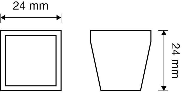 LINEA CALI' Ручка Zamak с кристаллами swarovski® Mesh crystal blue 203pb0024/30 0057 - Вид №3