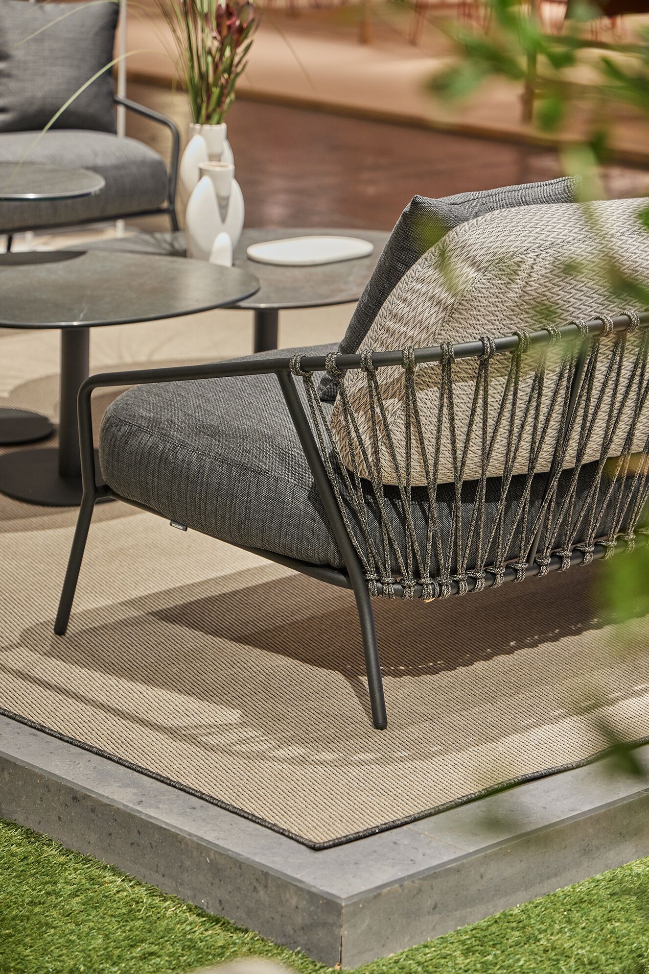 2-местный садовый диван из нержавеющей стали MUSOLA Baga ARCH-00103270 - Вид №5