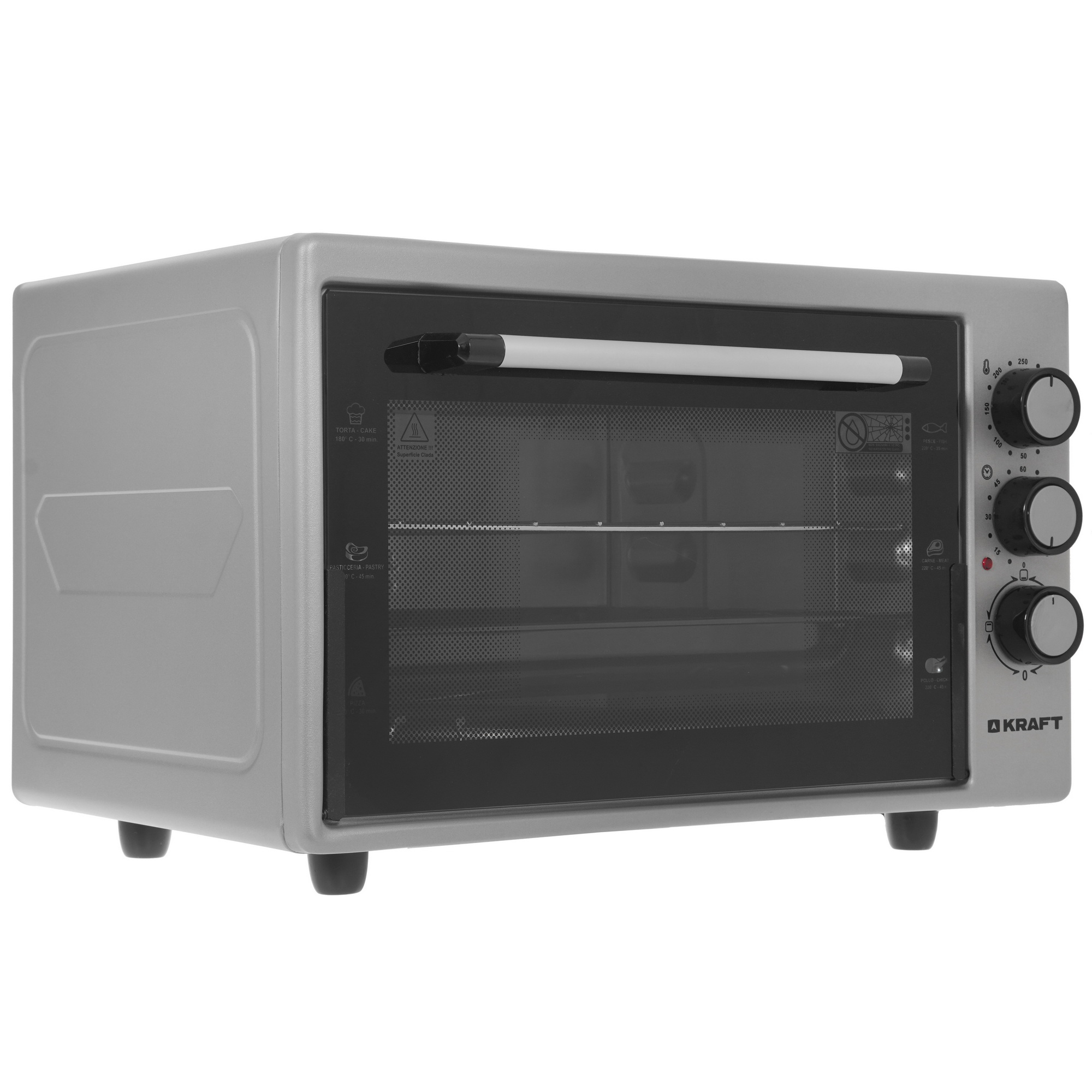 5333039 Мини-печь Kraft KF-MO 3200 GR серый STDN-0055026 - Вид №1