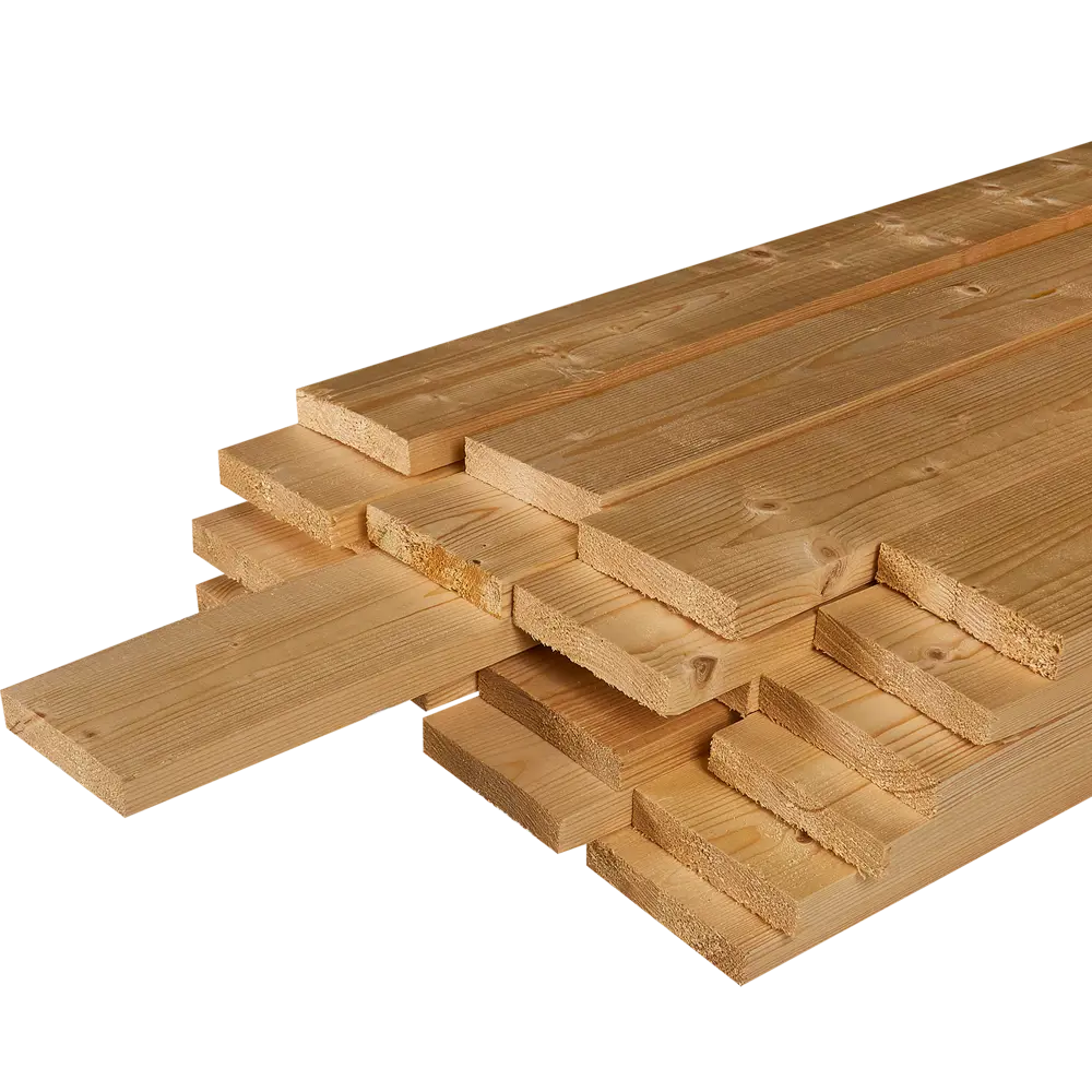 Santreyd - Строганая доска из сосны 20х96х3000 мм для строительства и отделки 82134775 STLM-0020008 - Вид №1