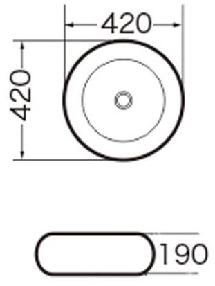 GR-3010 Накладная раковина на столешницу  прямоугольная Grossman  - Вид №2