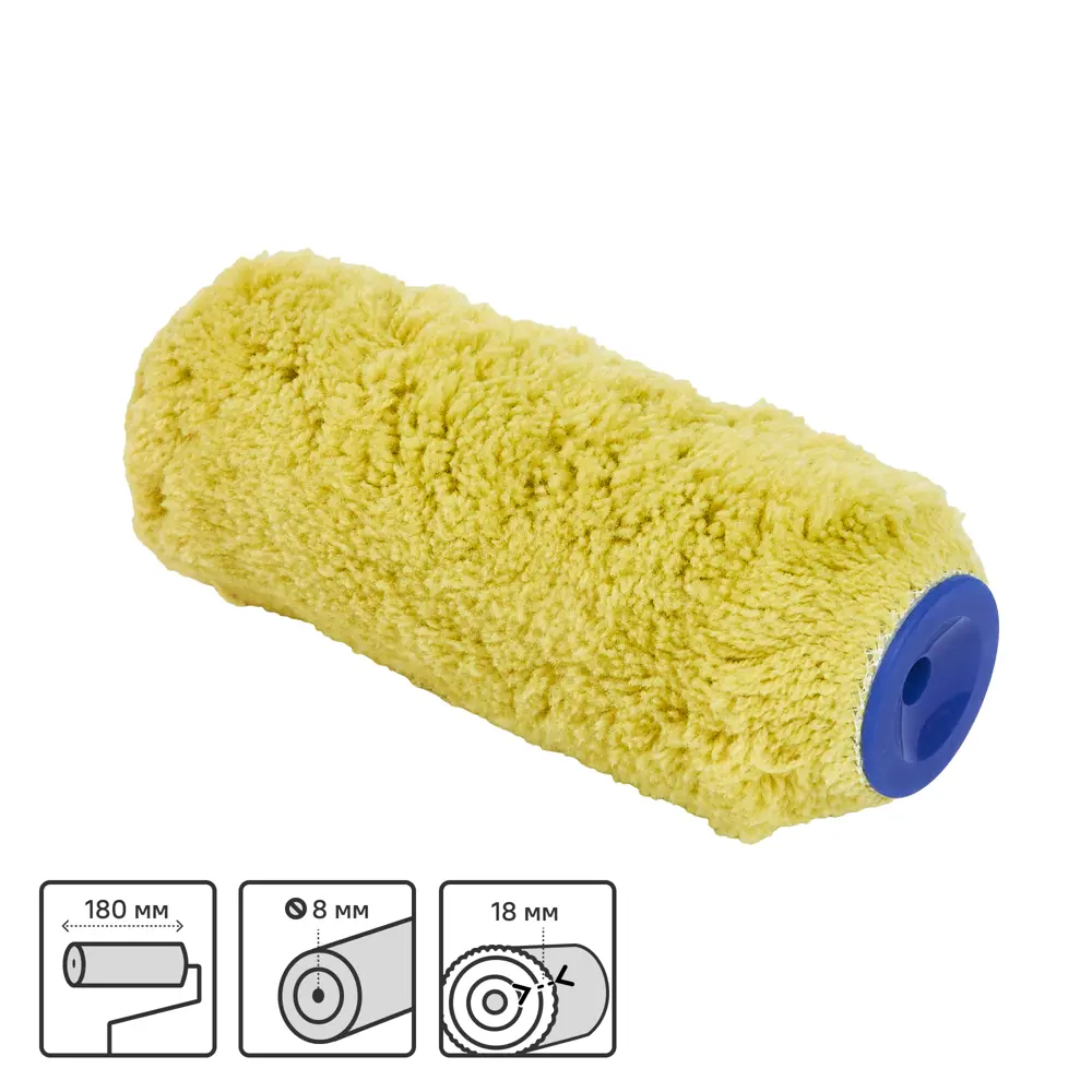 Малярный валик Toolberg 180 мм для профессиональной отделки 87712164 STLM-0075221