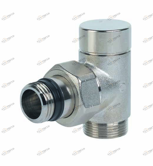 Carlo Poletti V50200Q Клапан одно/двухтрубный с бай-пасс и держателем. Версия прямая сподключением медной или пластиковой трубы. Межосевое расстояние 50 мм 