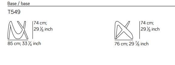 Овальный стол из дерева и стекла Amura Nx ARCH-00059244 - Вид №8