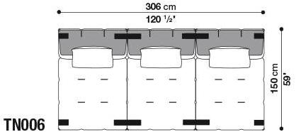 B&B Italia Модульный тканевый диван Tufty-too sun-id-1436231 - Вид №27