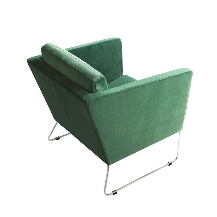 Кресло Clark, зеленое Sits S1123 - Вид №4