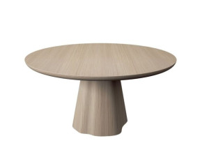 Круглый деревянный обеденный стол