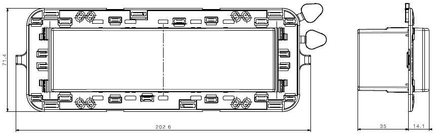 AVE Светодиодный аварийный свет  442089  - Вид №2