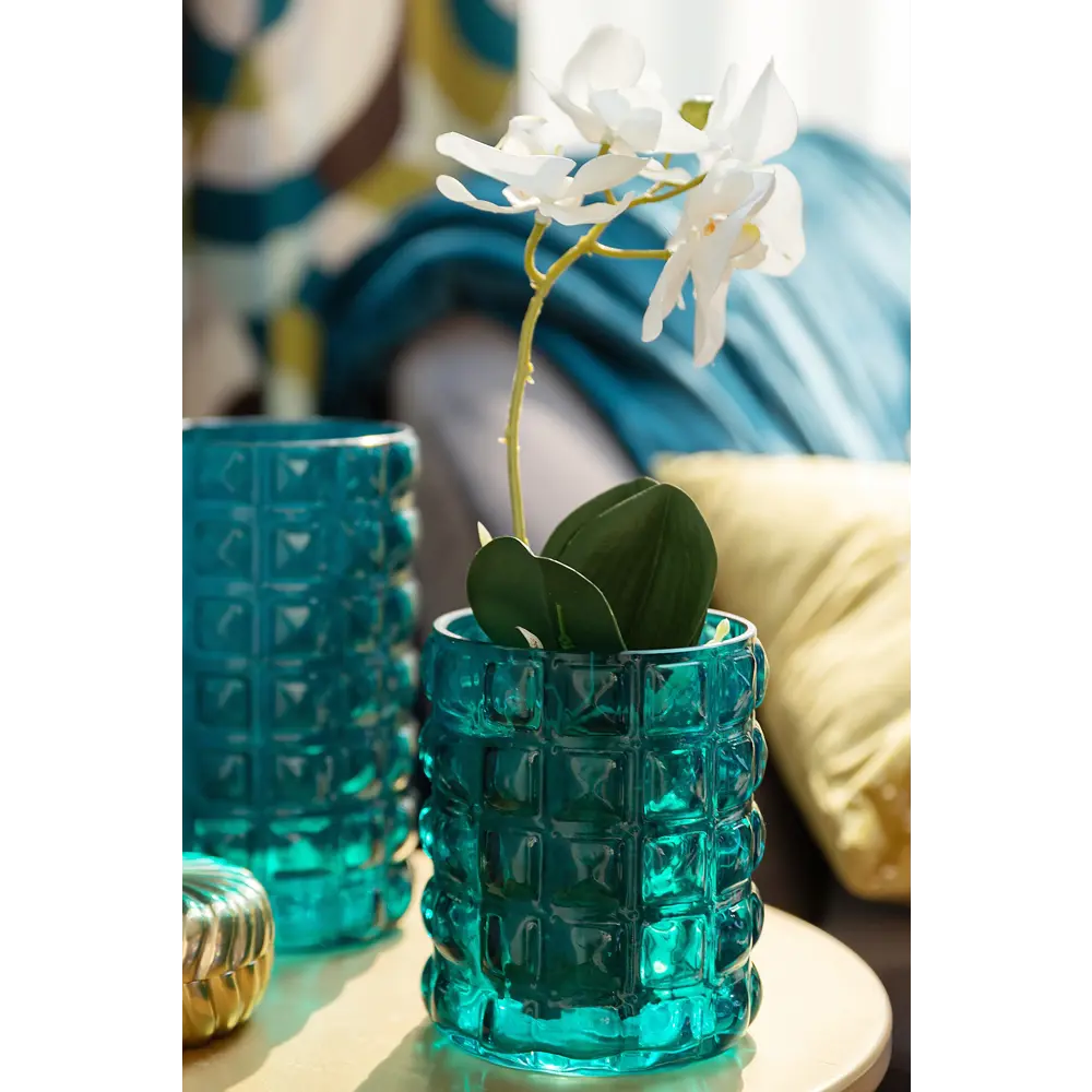 Ваза Авиньон малая цвет зеленый прозрачный EVIS STLM-2178633 - Вид №3