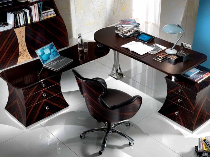 Carpanelli Кожаное кресло на колесиках Cartesio sun-id-1364842 - Вид №1