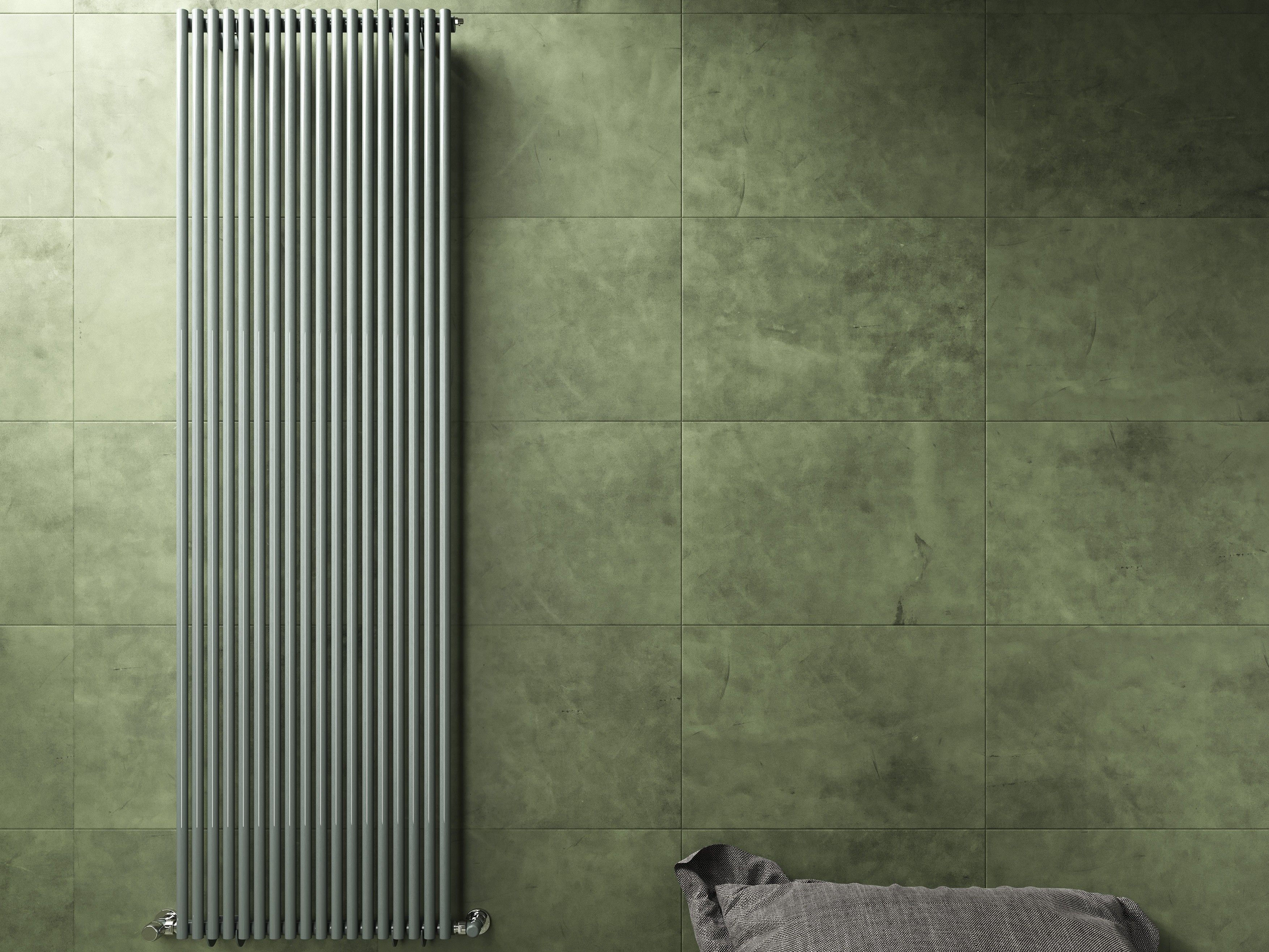 Вертикальный полотенцесушитель с горячей водой из углеродистой стали Cordivari Алиса ARCH-00119039