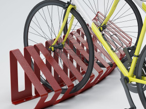 Стальная стойка для велосипедов