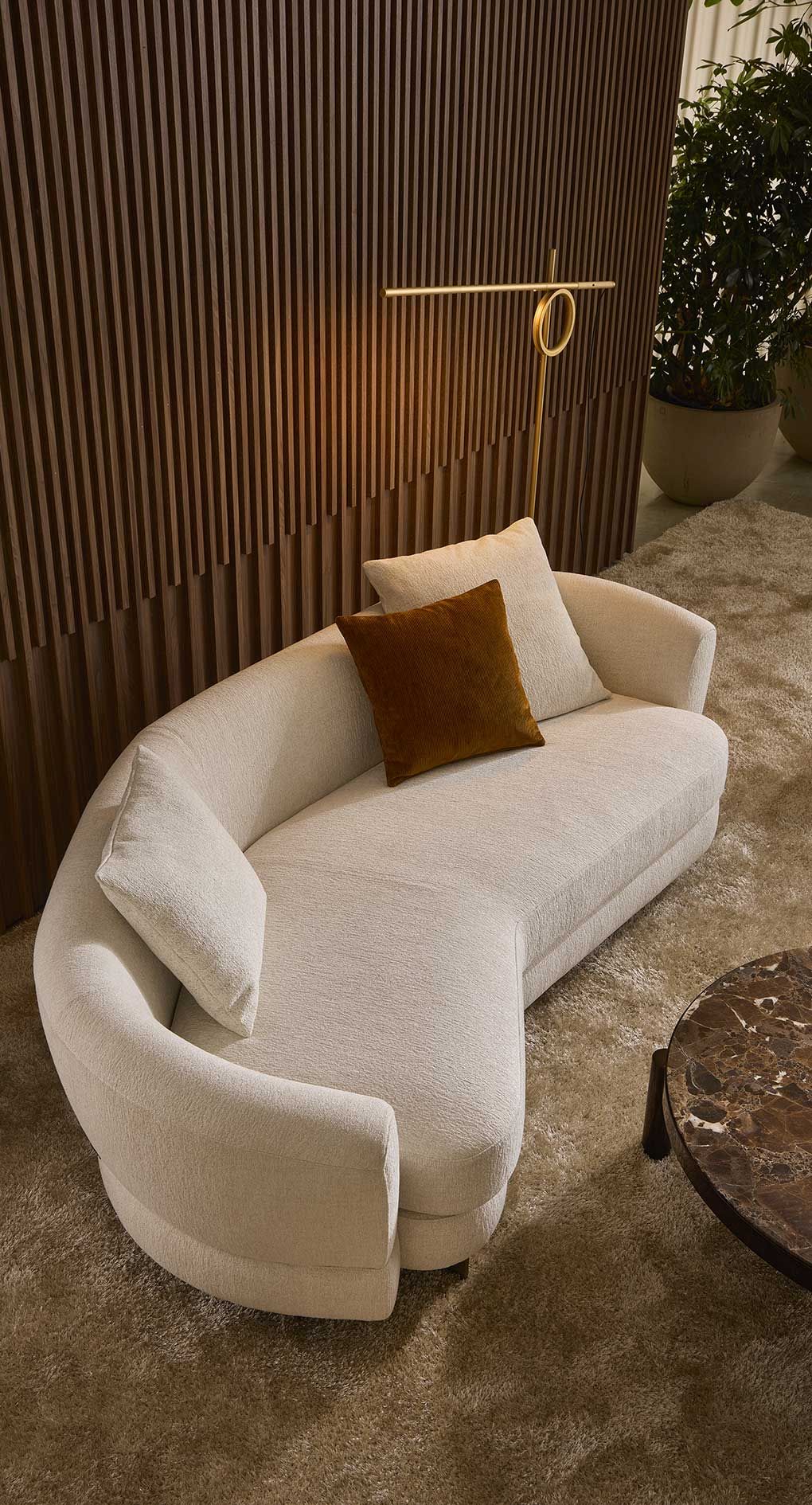 3-местный угловой диван из ткани Marelli JEFF ARCH-00124234 - Вид №6