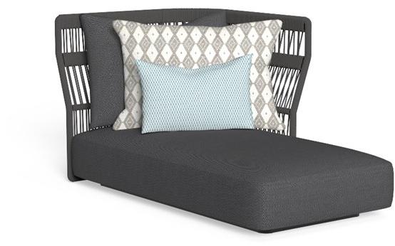 Talenti Модульный садовый диван из ткани и веревки Cliff sun-id-1425103 - Вид №7