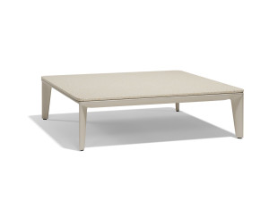 Бетонный квадратный садовый стол