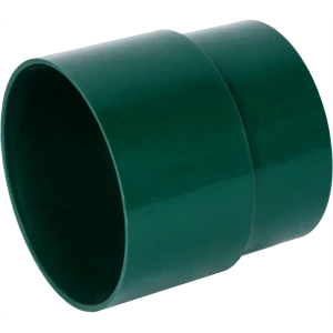 Муфта для водосточной трубы 80 мм цвет зелёный 81931860 STLM-2135994