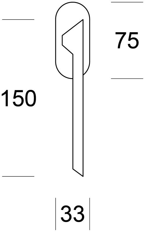 Ento Оконная ручка из латуни dk Cedro 6063 - Вид №1