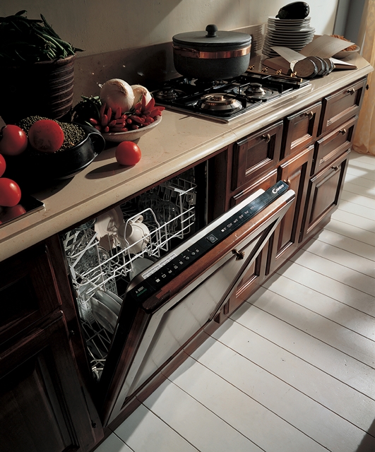 204 Tifernoit Кухня с восковым лаком "Светлый орех" Cucina - Вид №3