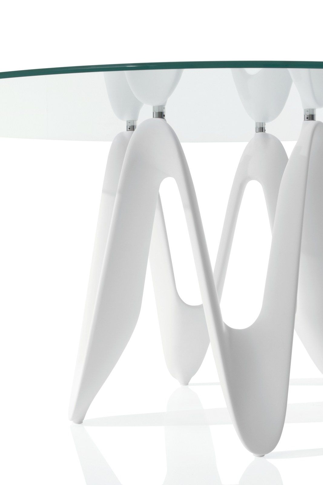 Стеклянный овальный стол Sovet Italia Лямбда ARCH-00002380 - Вид №2