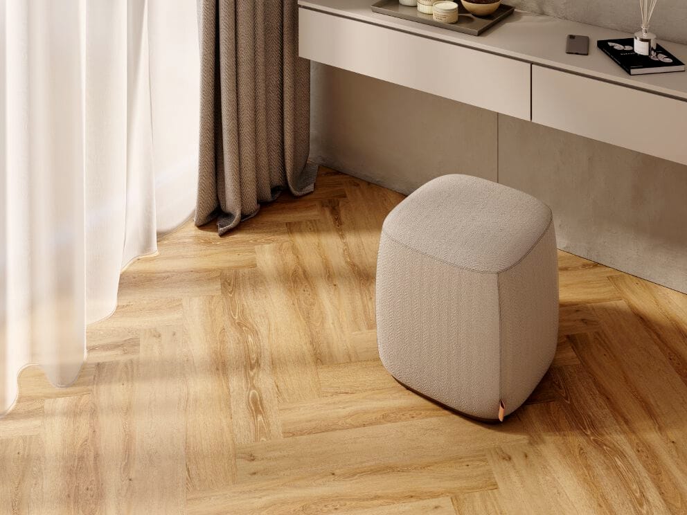 Синтетический паркет с эффектом итальянской елочки Déco Хлоп! ARCH-00140530 - Вид №2