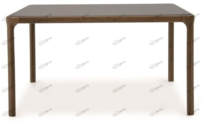 PIANCA Стол из дерева и стекла sun-id-1492883