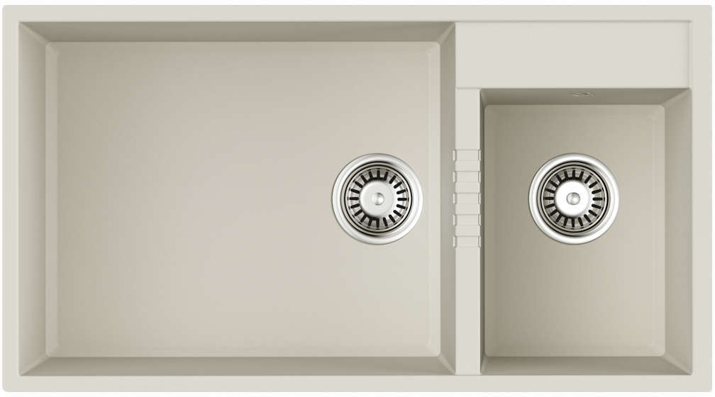 Кухонная мойка Tedori 85-2-U WH OMOIKIRI