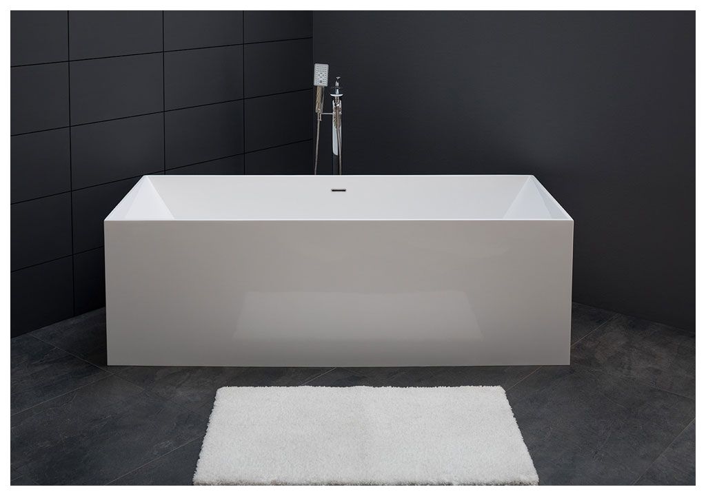 Ванна из искусственного камня Aquanet Soul Angle TC-S14 175x73, глянцевая TCS14 - Вид №3