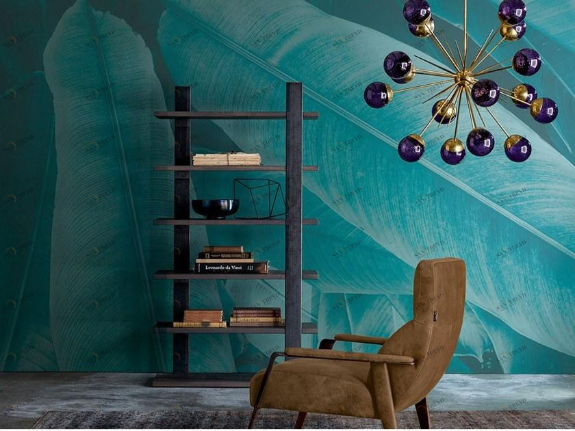 Devina Nais Открытый книжный шкаф из массива дерева sun-id-1353965