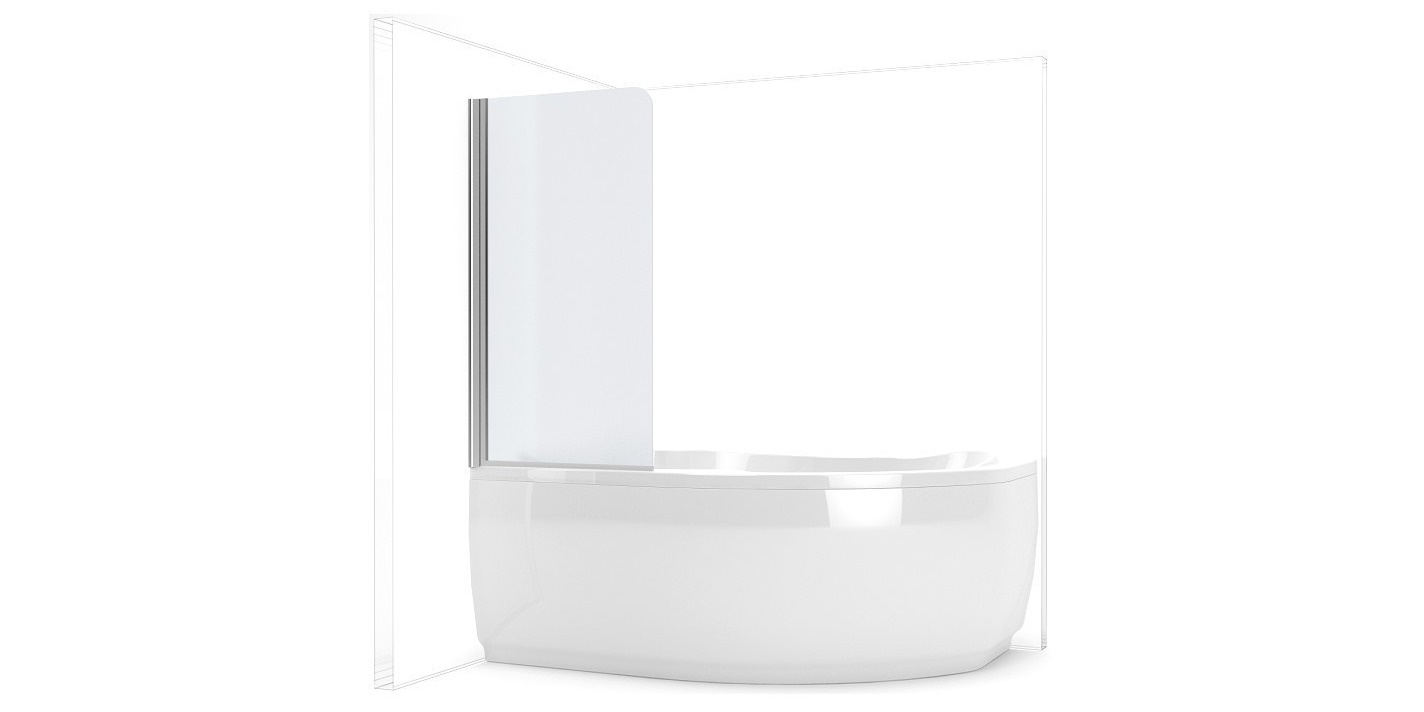 161921 Душевое ограждения на борт вынны Aquanet Россия AQ1 - Вид №1